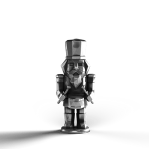 Nutcracker - SignalOaks Silver Statue