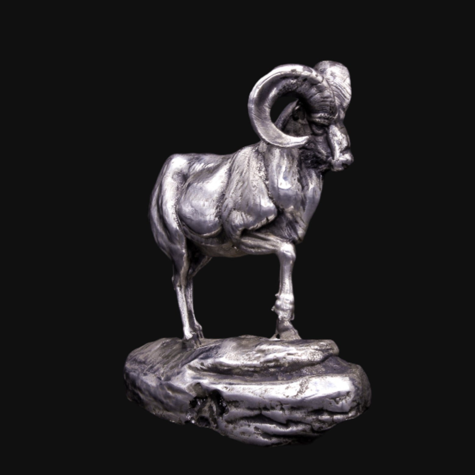 Ram - SignalOaks Silver Statue