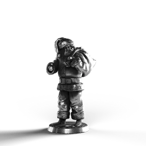 Santa Clause - SignalOaks Silver Statue