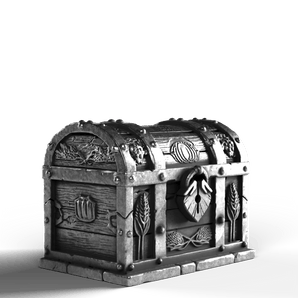 Treasure Chest - SignalOaks Silver Statue