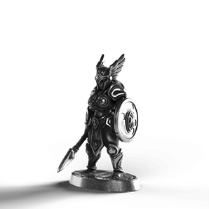 Valkyrie - SignalOaks Silver Statue