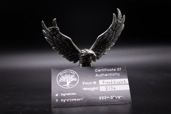 Proud Eagle .999 Silver